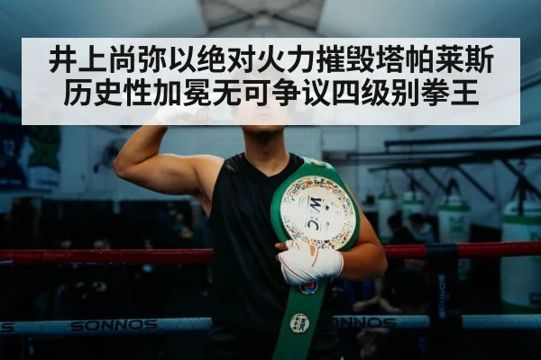 井上尚弥以绝对火力摧毁塔帕莱斯 历史性加冕无可争议四级别拳王